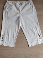 Pantalon 3/4 blanc, taille 50, Trois-quarts, Porté, Taille 46/48 (XL) ou plus grande, Enlèvement