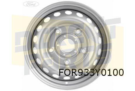 Ford Transit Custom velg staal 6.5J x 15" (zilver / gebruikt, Auto-onderdelen, Banden en Velgen, Band(en), 15 inch, Personenwagen