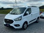 FORD TRANSIT CUSTOM AUTOMATISCHE - 2.0TDCI - 3PL - BT, Auto's, Ford, Automaat, Stof, 1995 cc, Wit