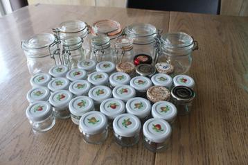 lot confituur bokalen beschikbaar voor biedingen