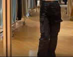 Zwarte cardigan jeansbroek bershka, Ophalen of Verzenden, Zo goed als nieuw