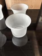 24 petits photophores pour bougies chauffe plat, Enlèvement ou Envoi, Comme neuf