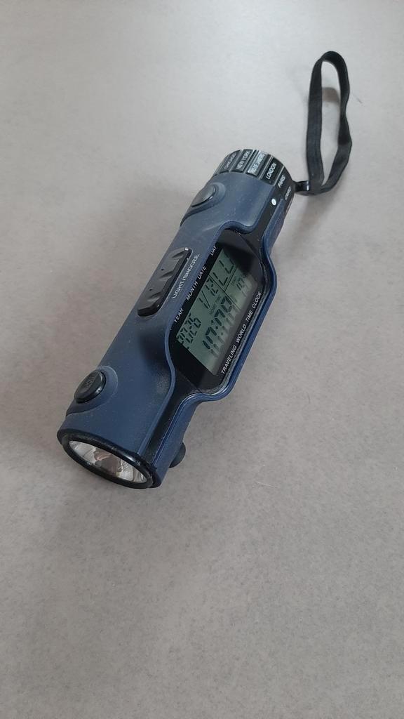 Torch wekker 18 steden in de wereld, Caravans en Kamperen, Zaklampen