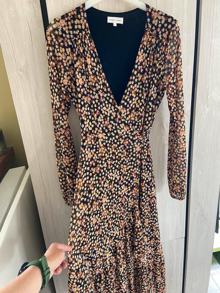 Fabienne chapot jurk, Kleding | Dames, Jurken, Zo goed als nieuw, Maat 34 (XS) of kleiner, Ophalen of Verzenden