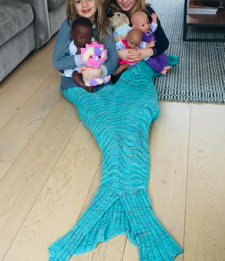 Zeemeermin deken, Diversen, Overige Diversen, Gebruikt, Ophalen