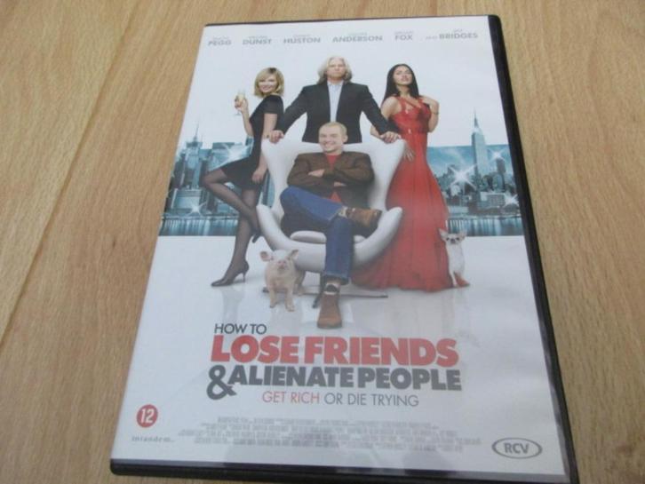 DVD How To Lose Friends & Alienate People, Cd's en Dvd's, Dvd's | Komedie, Zo goed als nieuw, Vanaf 12 jaar, Ophalen of Verzenden