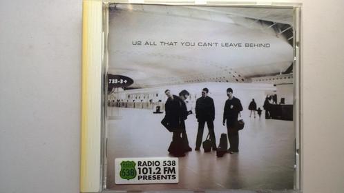 U2 - All That You Can't Leave Behind, Cd's en Dvd's, Cd's | Rock, Zo goed als nieuw, Poprock, Ophalen of Verzenden