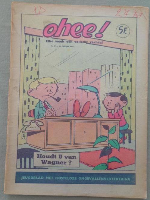 Ohee 27 - Houdt u van Wagner - 1963, Boeken, Stripverhalen, Ophalen of Verzenden