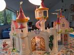 Playmobil groot Prinsessenkasteel 6848 met uitbreiding, Kinderen en Baby's, Speelgoed | Playmobil, Ophalen, Zo goed als nieuw