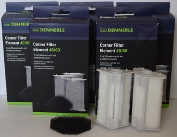 Dennerle Corner Filter Element 40/ 60 Doosje met 3 elementen beschikbaar voor biedingen