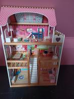 Poppenhuis met accessoires, Kinderen en Baby's, Speelgoed | Poppenhuizen, Ophalen, Gebruikt, Poppenhuis