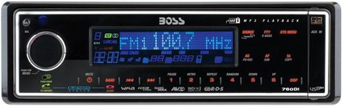 Boss Audio 760DI autoradio, 4x 80W, USB, SD, Auto diversen, Autoradio's, Nieuw, Ophalen of Verzenden