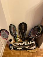 Mega lot tennis rackets and badminton rackets, Racket, Gebruikt, Wilson, L3