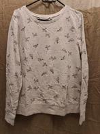 Trui vogels, Beige, Maat 42/44 (L), Ophalen of Verzenden, Zo goed als nieuw