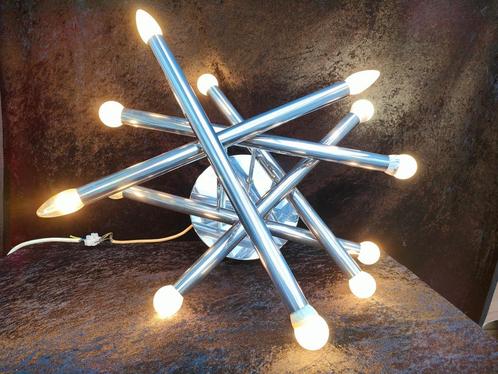 Vintage design plafondlamp, Gaetano Sciolari for Boulanger, Antiek en Kunst, Antiek | Verlichting, Ophalen of Verzenden