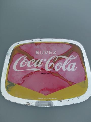 Vintage ovale reclame spiegel Coca-Cola beschikbaar voor biedingen