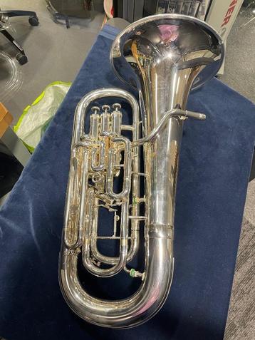 Euphonium Miraphone M5050, Musique & Instruments, Instruments à vent | Tubas, Enlèvement, Comme neuf, Euphonium ou Tuba ténor