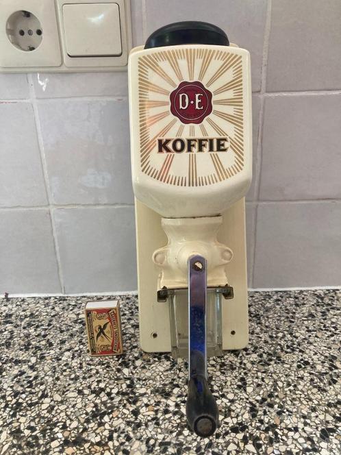 DE ouderwetse witte koffiebonen maler koffiemaler wand muur, Verzamelen, Retro, Witgoed, Ophalen of Verzenden