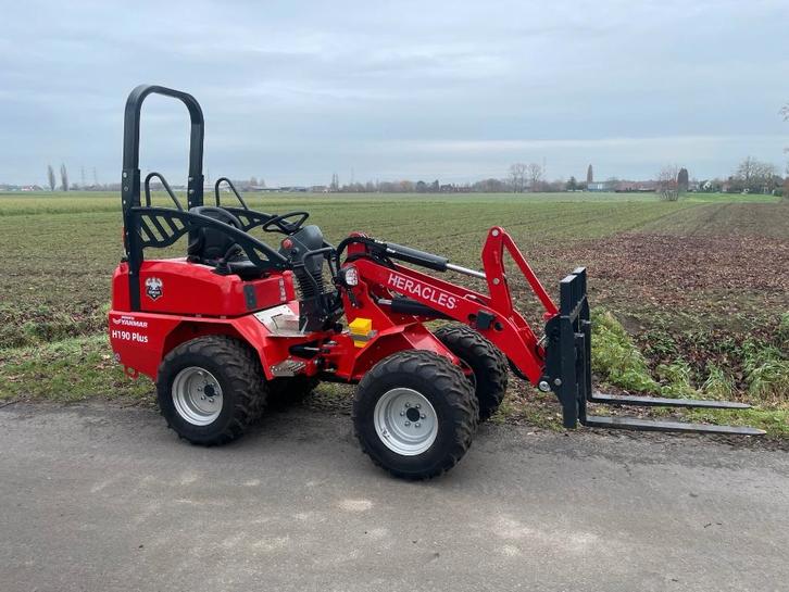 Wiellader H190Pro+ (incl papieren - schepbak - palletvork), Zakelijke goederen, Machines en Bouw | Kranen en Graafmachines, Wiellader of Shovel