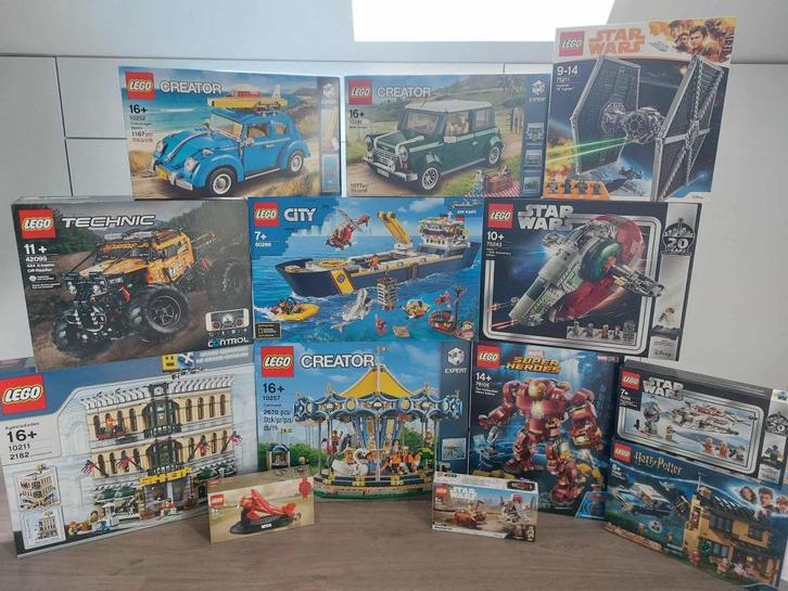 MISB Lego 10211, 10257, 10252, 10242, ..., Kinderen en Baby's, Speelgoed | Duplo en Lego, Nieuw, Lego, Complete set, Ophalen of Verzenden