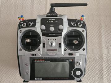 futaba t10CG 2.4 Ghz + CAMPAC  beschikbaar voor biedingen