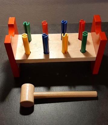 IKEA/ Hamerspel/als nieuw, Kinderen en Baby's, Speelgoed | Houten speelgoed, Ophalen of Verzenden, Zo goed als nieuw, Overige typen