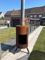 vuurhaard zwaar model op wieltjes, Tuin en Terras, Ophalen, Gebruikt