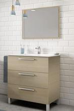 Meuble salle de bain Athena 80 avec miroir, Huis en Inrichting, Ophalen, Nieuw, Wastafelkast