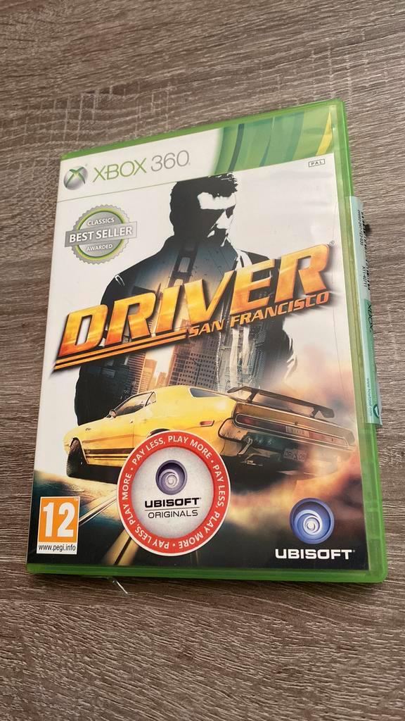 Driver: San Francisco, Xbox 360, Games en Spelcomputers, Games | Xbox 360, Zo goed als nieuw, Racen en Vliegen, 2 spelers, Vanaf 12 jaar