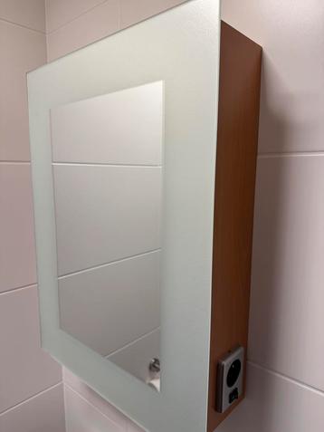 Wc kastje met spiegel 60x45, Enlèvement, Comme neuf