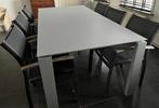 Tuintafel met 6 stoelen, Tuin en Terras, Ophalen, Zo goed als nieuw, Rechthoekig, Aluminium