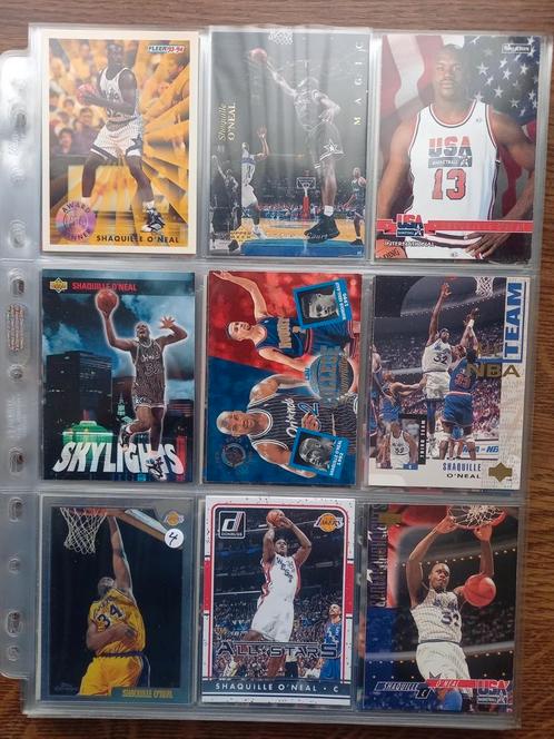 Lot de 83 cartes Shaquille O'Neal, Sports & Fitness, Basket, Comme neuf, Autres types, Enlèvement ou Envoi