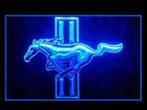 Ford Mustang 3D led decoratie verlichting lamp mancave kado, Verzamelen, Nieuw, Ophalen of Verzenden, Lichtbak of (neon) lamp