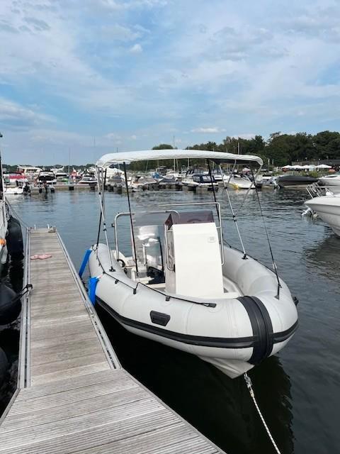 Boot RIB BUCCANEER (zonder motor), Watersport en Boten, Speedboten, Zo goed als nieuw, 3 tot 6 meter, Benzine, Polyester, Geen motor