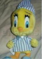 pluche Tweety met slaapmuts, Kinderen en Baby's, Ophalen of Verzenden