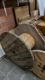 Houten bobijn, Enlèvement, Utilisé, Rond, Bois