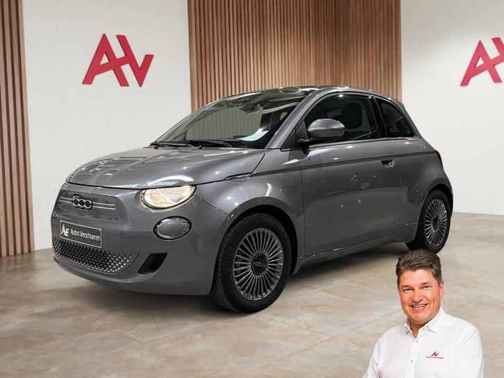 Fiat 500e Icon 42 kWh ** Pano | Carplay/Navi | Sensoren, Auto's, Fiat, Bedrijf, 500E, ABS, Airbags, Airconditioning, Android Auto