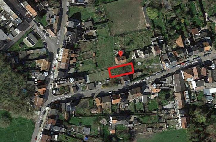 Belle parcelle de terrain à bâtir – Courcelles  320M2, Immo, Gronden en Bouwgronden