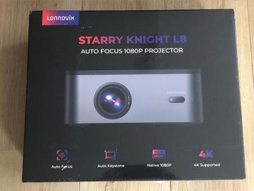 Lonnovix L8 beamer native 1080p, support 4K, bluetooth beschikbaar voor biedingen