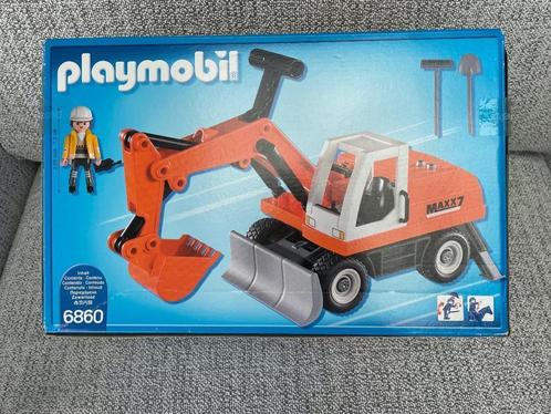 Excavadora cheap playmobil 6860