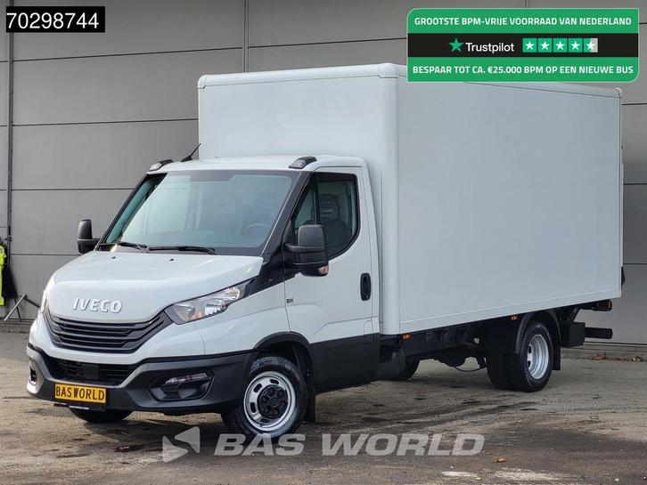 Iveco Daily 35C16 Laadklep Dubbellucht Bakwagen 160PK Airco, Auto's, Bestelwagens en Lichte vracht, Bedrijf, Te koop, Airconditioning