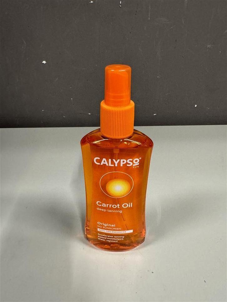 Calypsa Original Tanning Accelerator Carrot Oil Spray 200 ml, Handtassen en Accessoires, Uiterlijk | Lichaamsverzorging, Nieuw