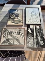 Foto in frame, Ophalen of Verzenden, Gebruikt