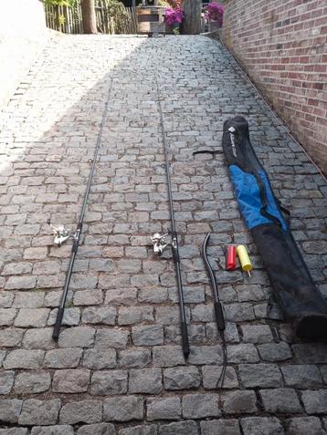 2 x carp werphengels + spullen  beschikbaar voor biedingen
