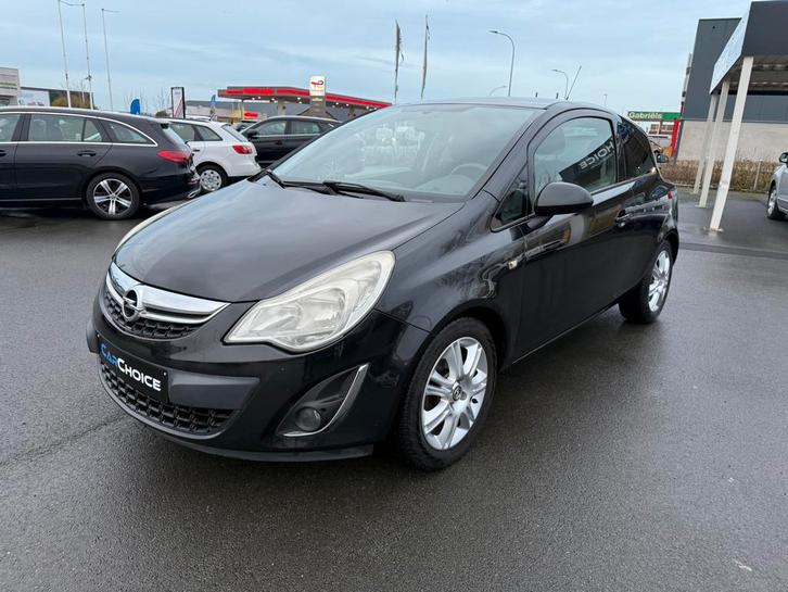 Opel Corsa 1.2i - Benzine - Automaat - [KEURING&CARPASS], Autos, Opel, Entreprise, Achat, Corsa, Essence, Automatique, Noir, Enlèvement