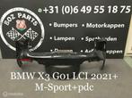 BMW X3 G01 LCI M-SPORT ACHTERBUMPER 2021 2022 ORIGINEEL, Auto-onderdelen, Gebruikt, Ophalen of Verzenden, Bumper, Achter