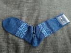 Falke wol/kasjmier sokken royal blue / black maat 43-46, Blauw, Falke, Ophalen of Verzenden, Nieuw