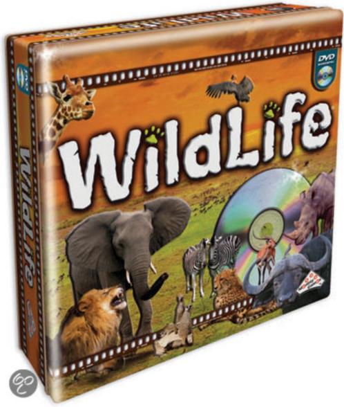 Wildlife bordspel met Dvd, Hobby en Vrije tijd, Gezelschapsspellen | Bordspellen, Nieuw, Vijf spelers of meer, Ophalen of Verzenden