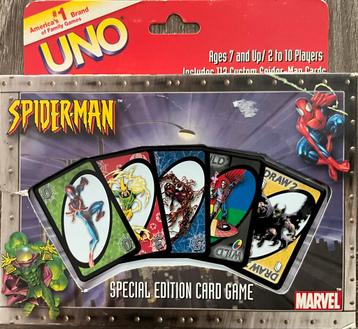 Spiderman “uno” spel