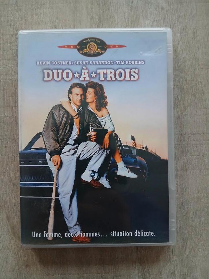Duo van drie (Kevin Costner/Suzanne Sarandon/Tim Robbins) Dv, Cd's en Dvd's, Dvd's | Komedie, Zo goed als nieuw, Ophalen of Verzenden